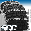Snow Blower, Lawn Tractor, ATV, Skid Steer & Fork Lift Tire Chains - Click Here